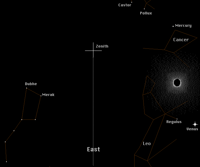 Constellations east